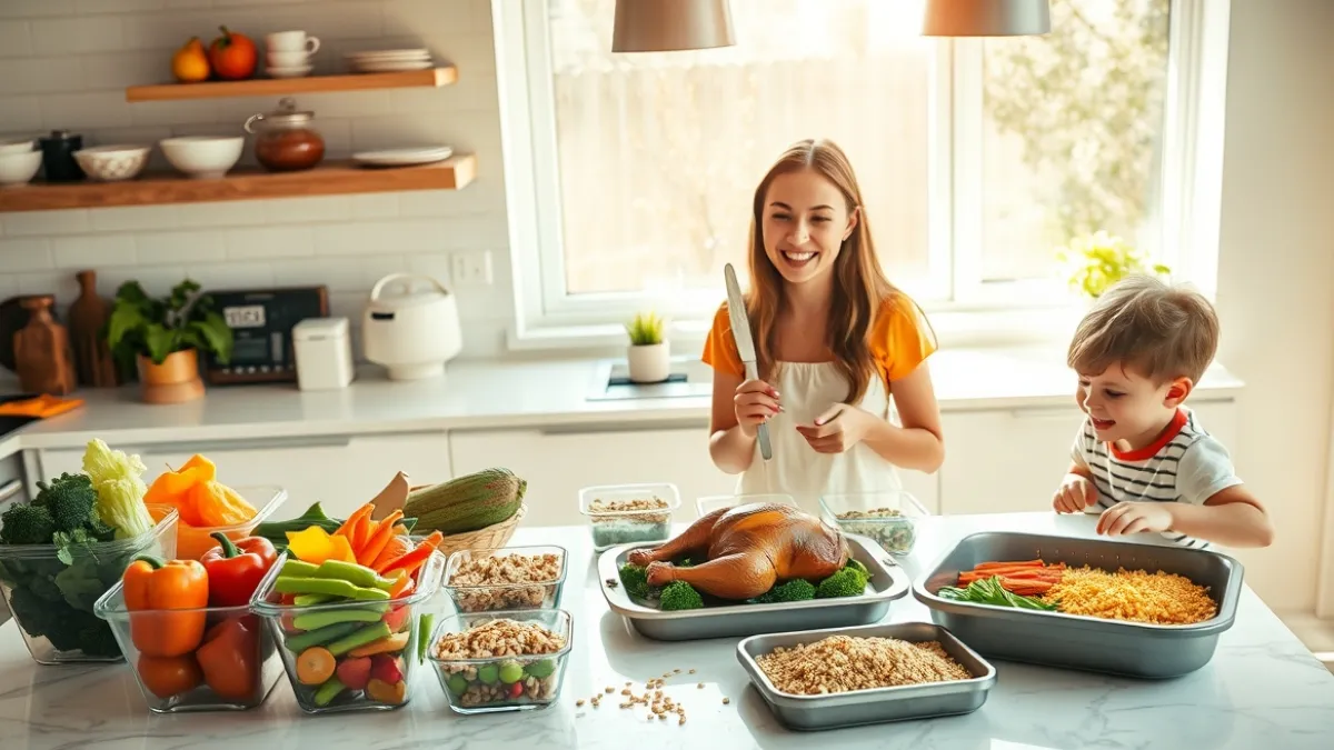 10 Easy Weekly Menus for Busy Families and Budget Planning