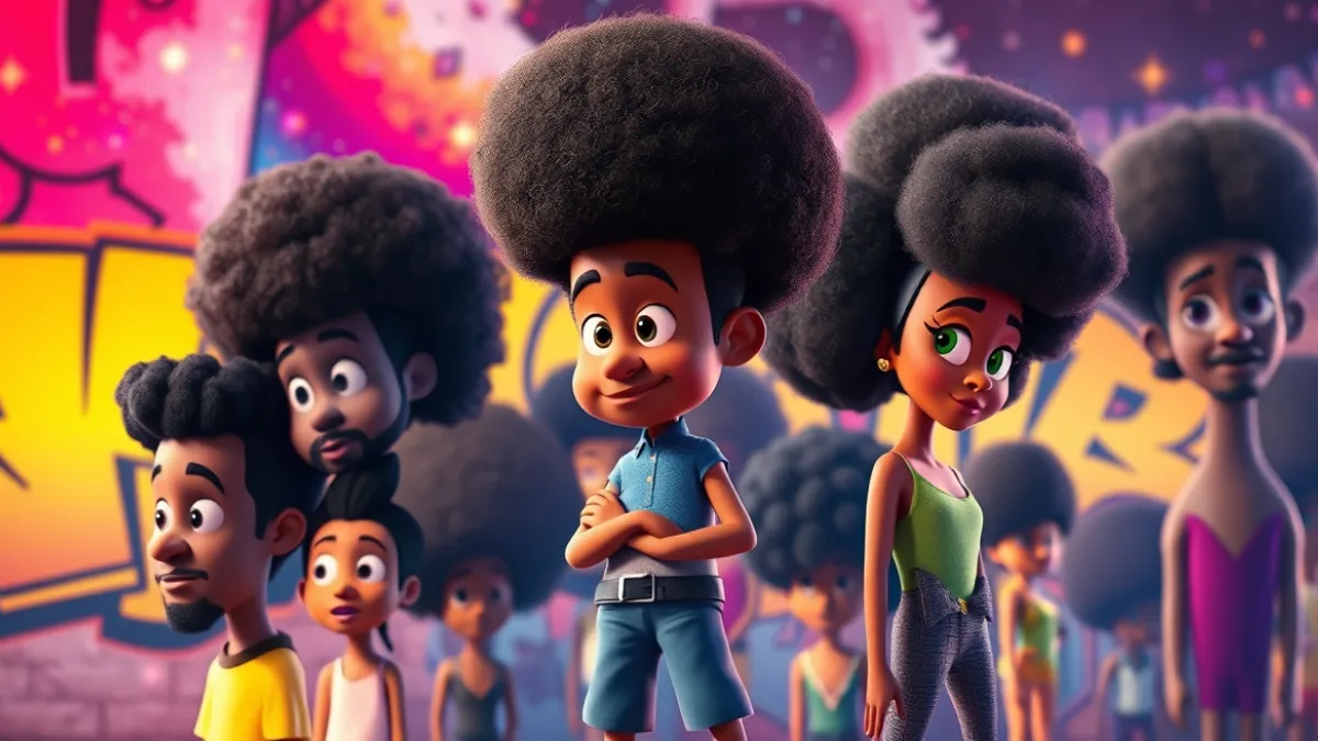 10 Iconic Cartoon Character with Afro Styles You'll Love