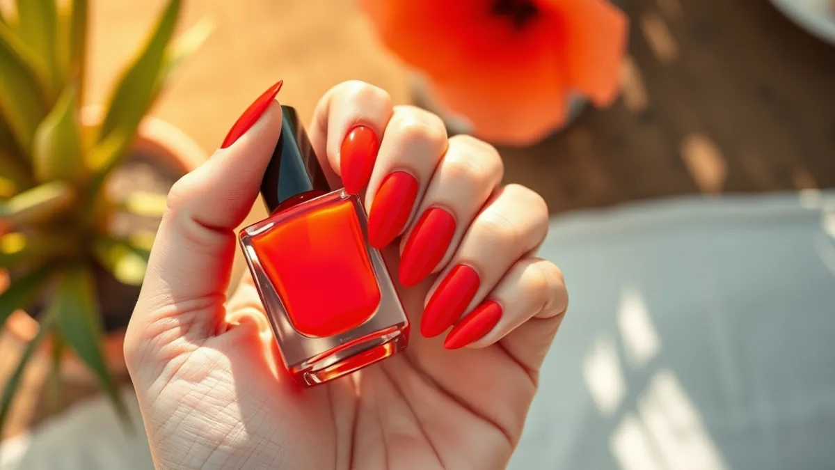 15 Best Red Orange Nail Polish Shades for a Vibrant Mani