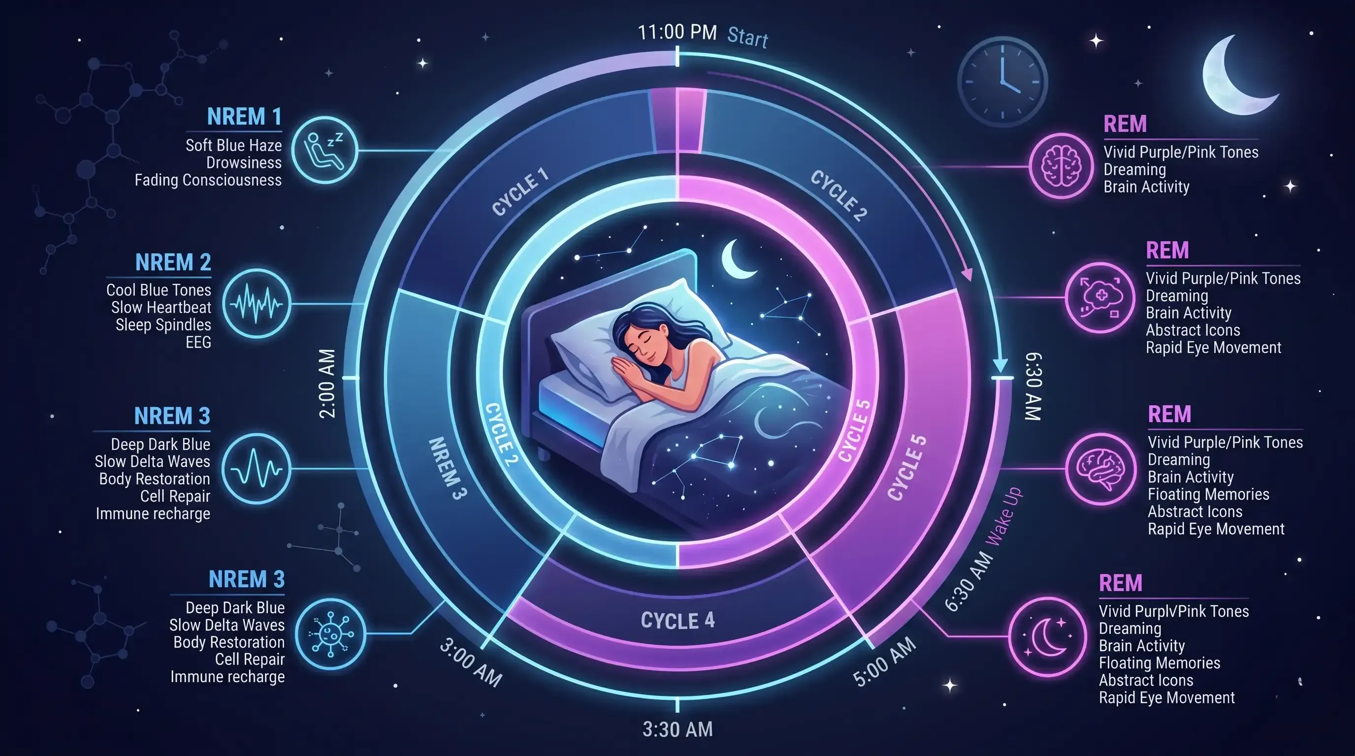 The Science of Sleep: Stages and Cycles