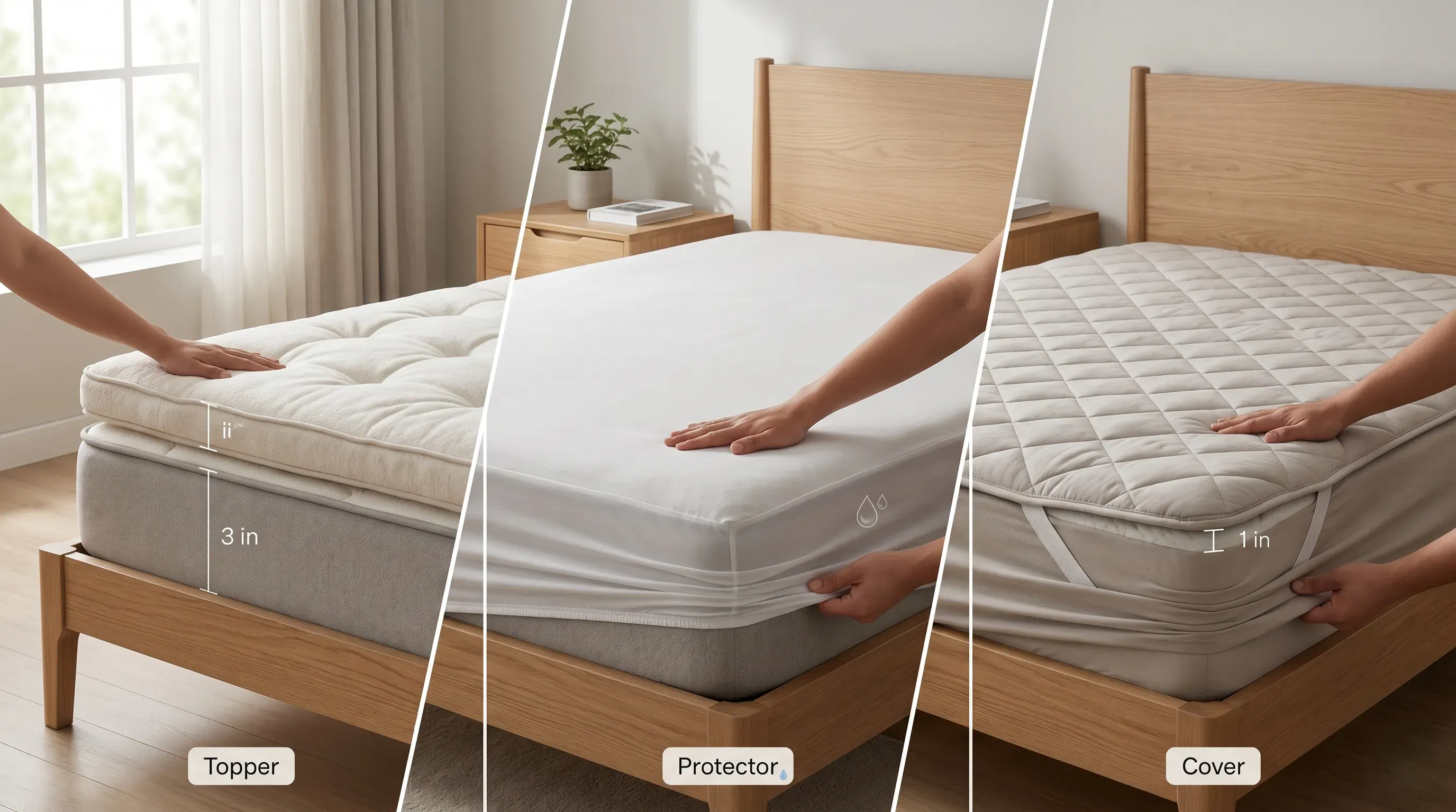 Mattress Accessories — Toppers, Protectors and Covers