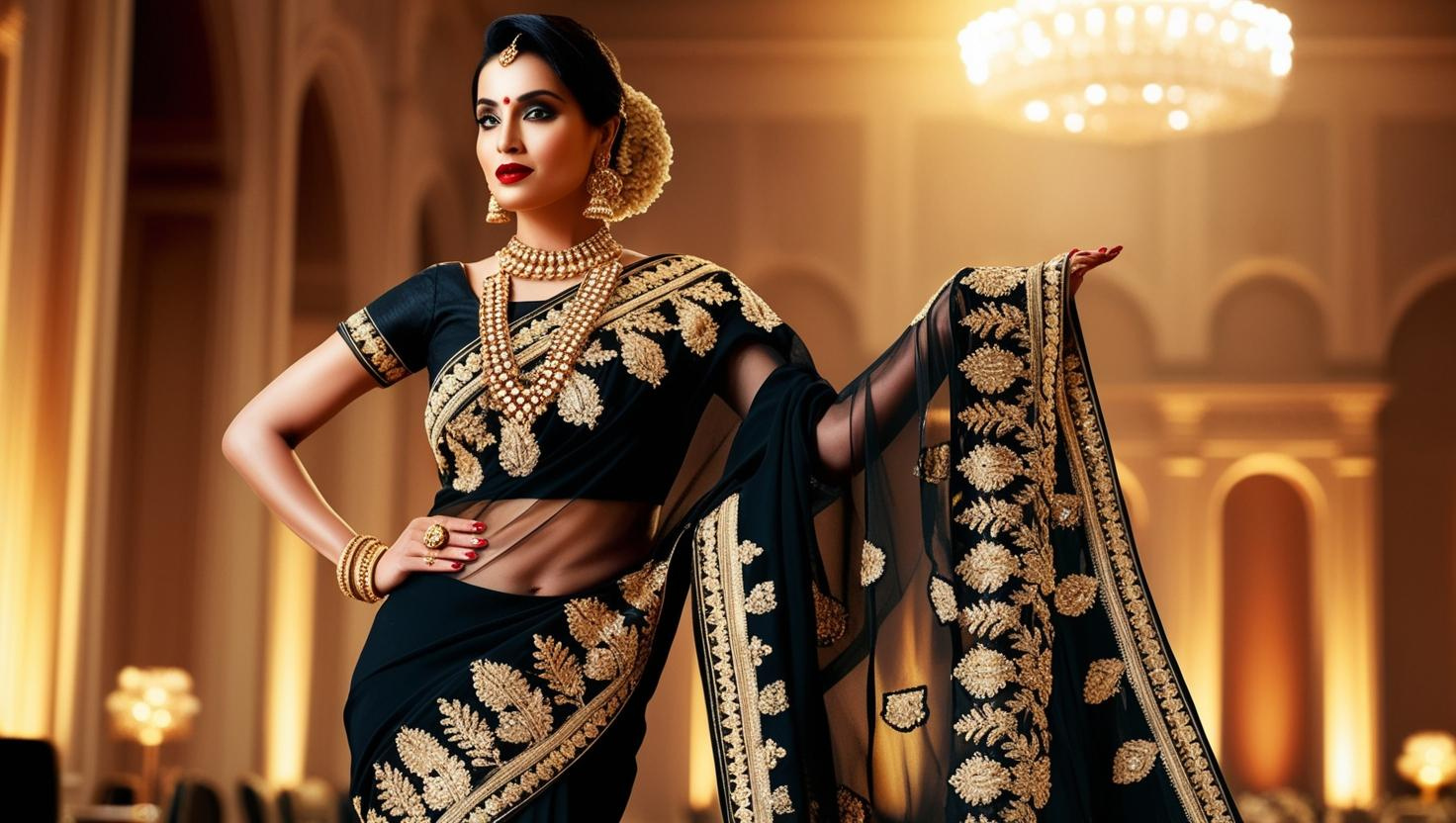 3. Black + Gold - Classy and timeless!