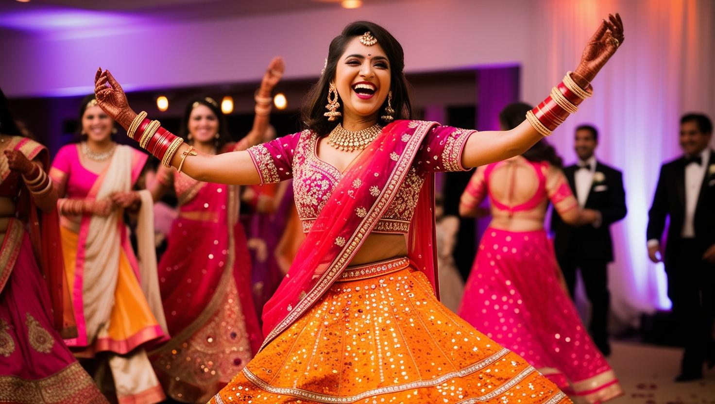 6. Orange + Magenta - Bright and vibrant look!