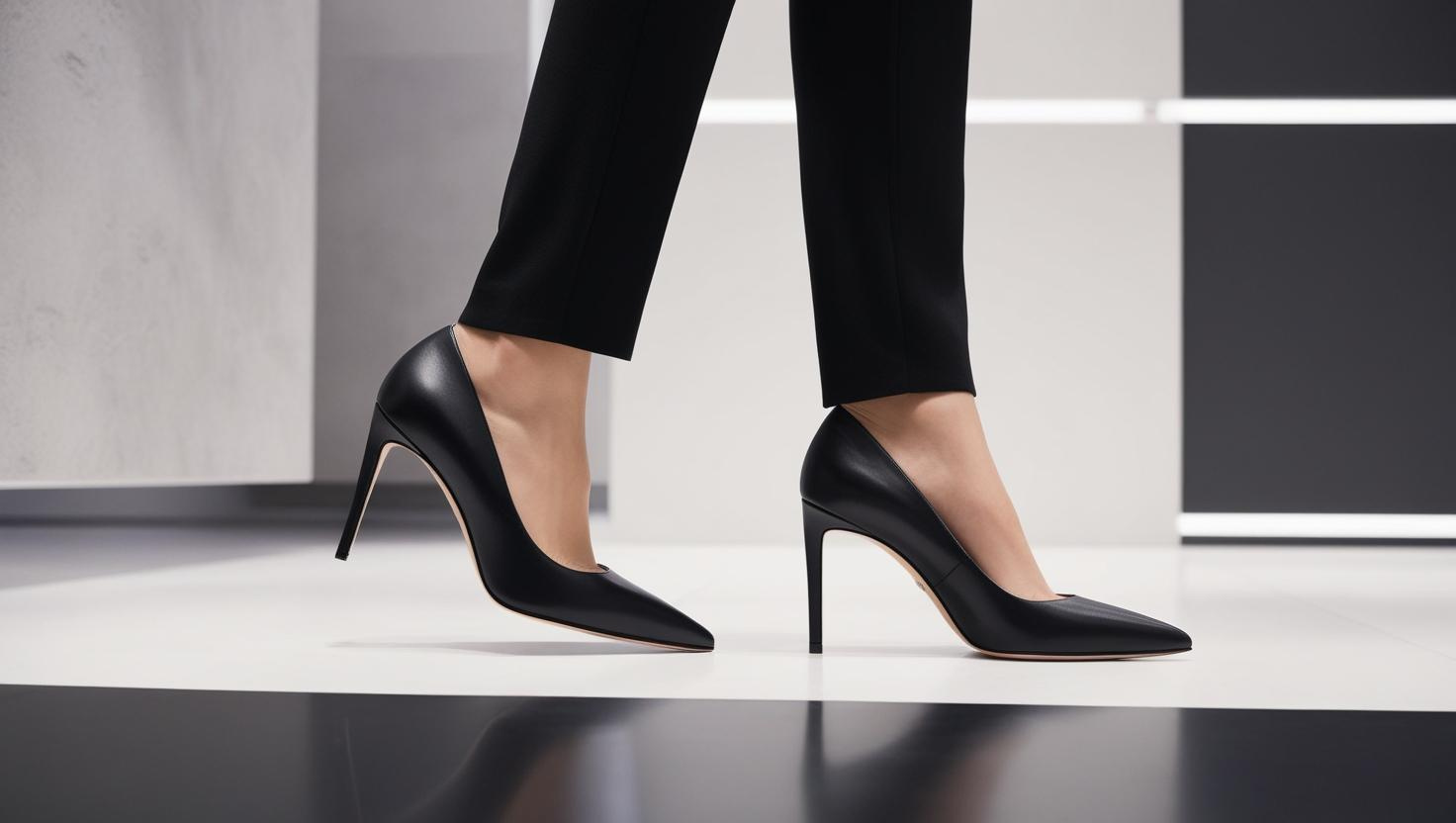 4. Keep the color of footwear and pants the same!