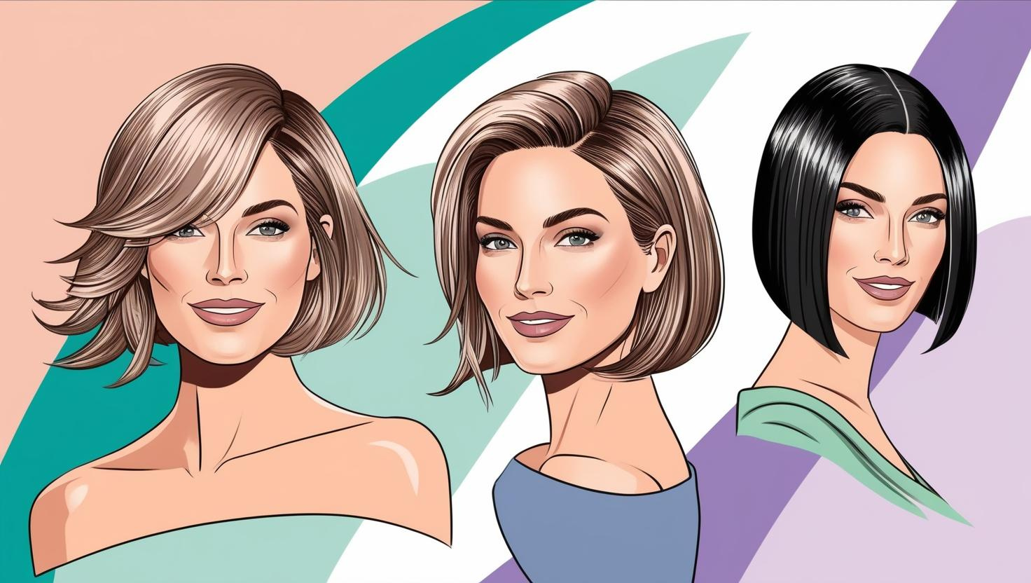 1. Oval Face Shape - Lucky Girls!