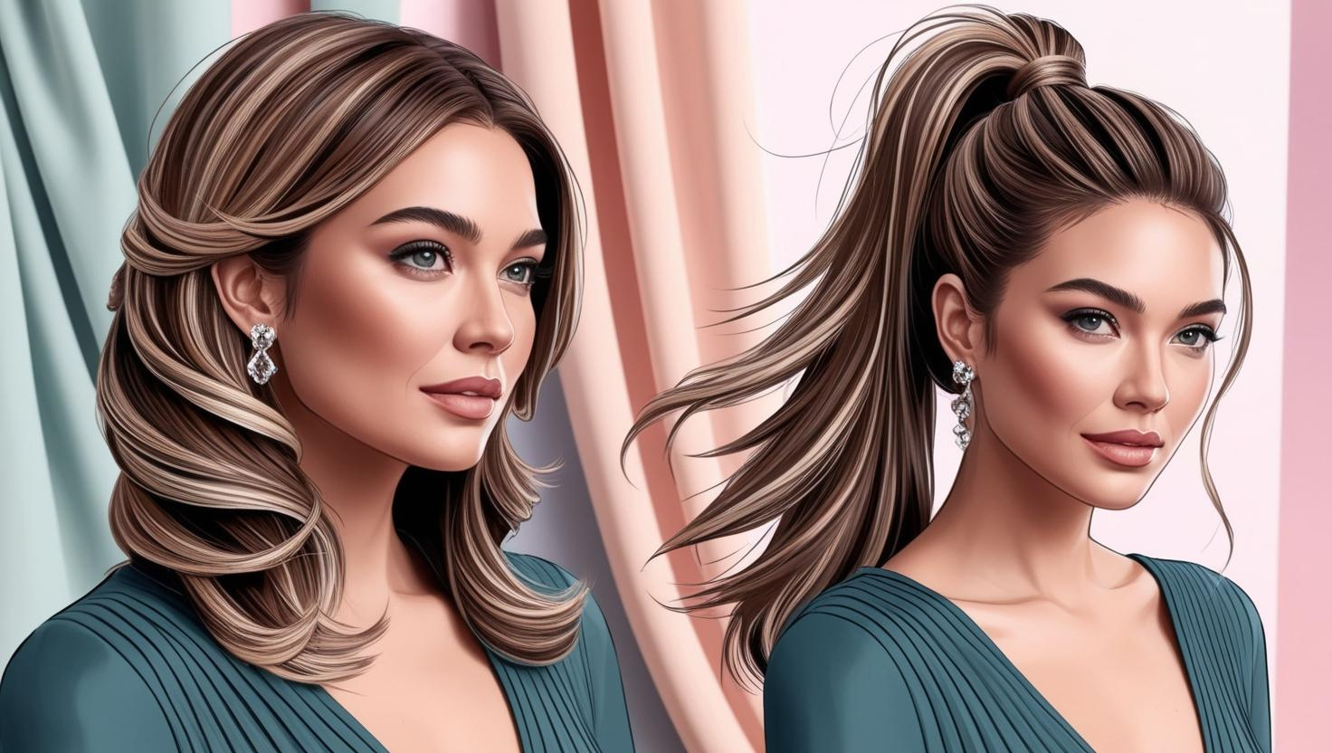 2. Round Face Shape - Bring in a little angle!