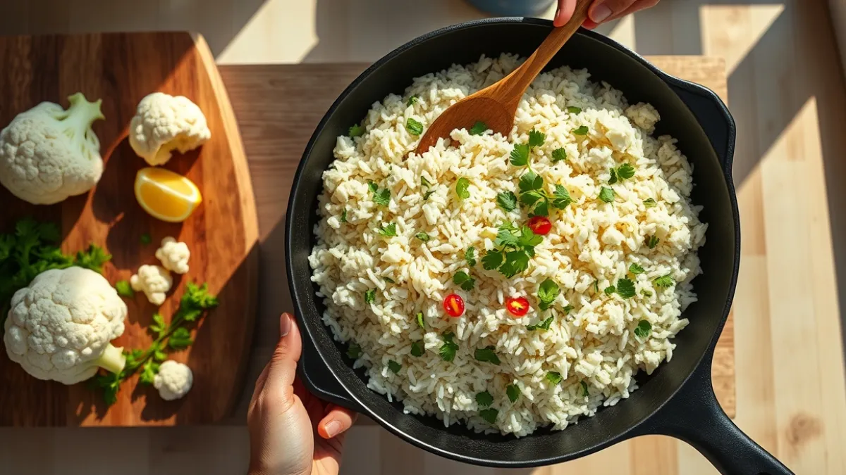 Easy Cauliflower Rice Recipes: Healthy Low-Carb Sides