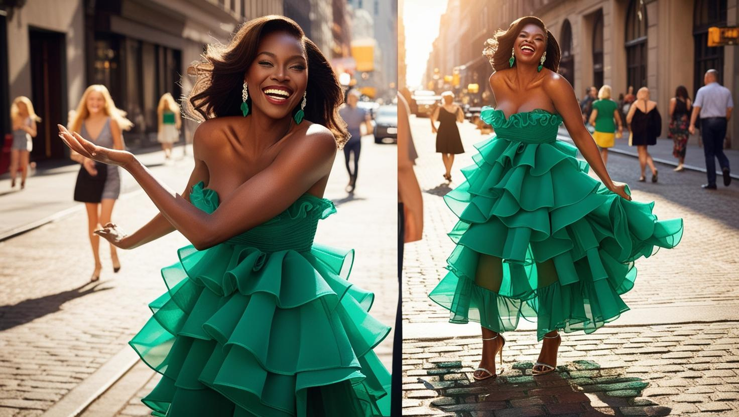Dresses with Ruffles and Frills &ndash; Add Volume!