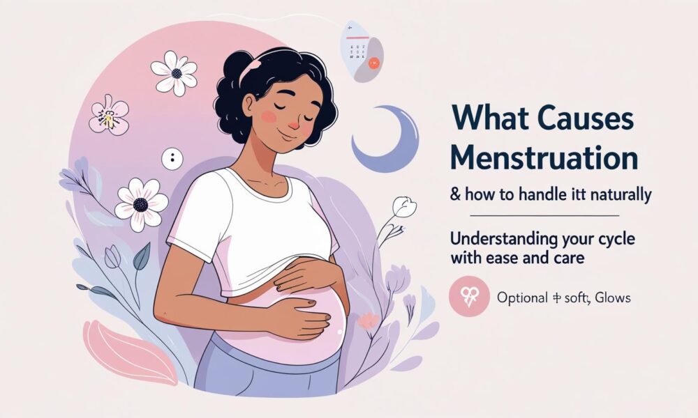 What Causes Menstruation?