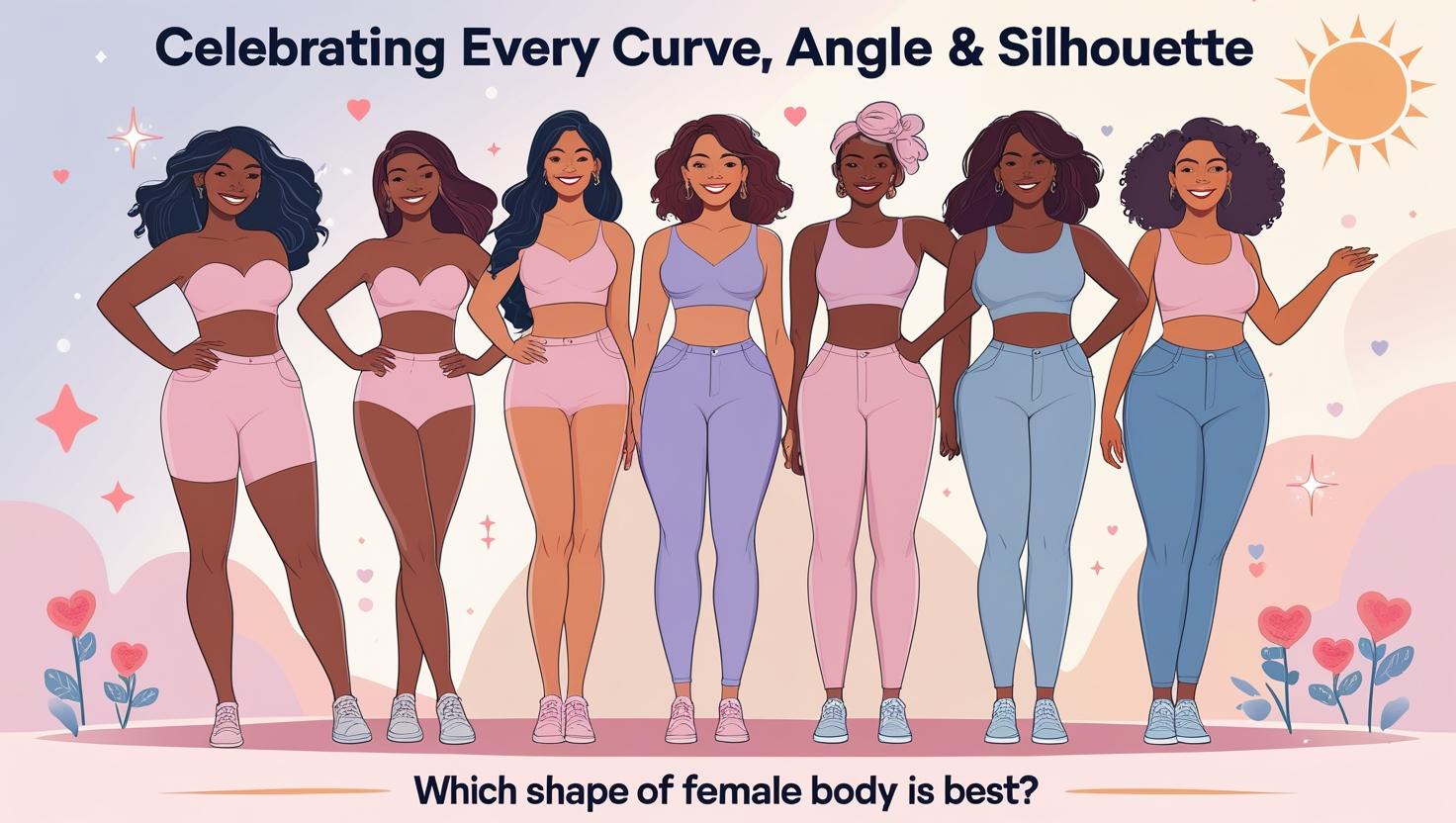 Which Shape Of Female Body Is Best? Which Shape Of Female Body Is Best?